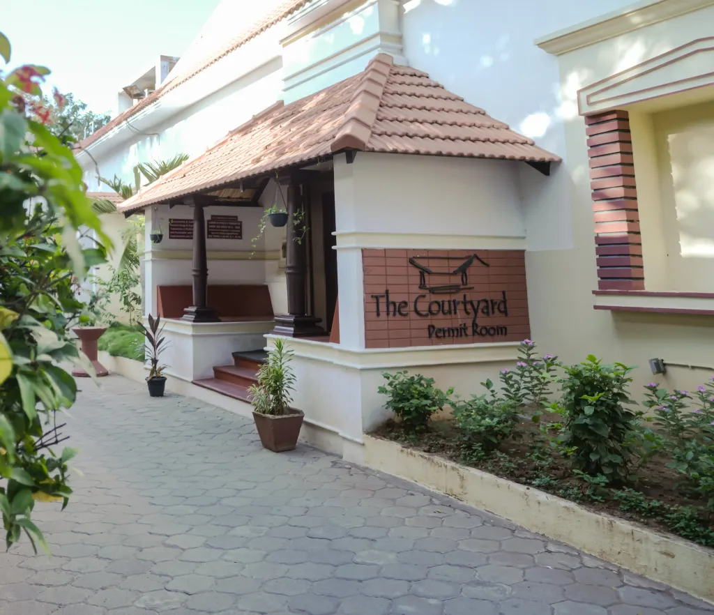 courtyard entrence